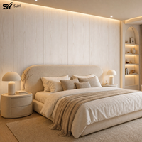 Panneau mural intérieur en PVC imperméable, vente en gros d'usine, panneau mural décoratif pour hôtel, bureau, maison