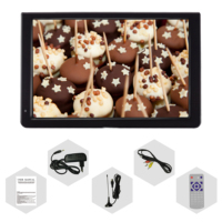 Mini monitor de televisión digital inteligente portátil de bolsillo pequeño con batería HD 1080p antena USB soporte televisión de pantalla plana
