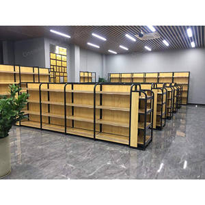 יצרן מדפי עץ חנות כלבו מדפי תצוגה מדפים בסגנון מיניסו - Product Image 6