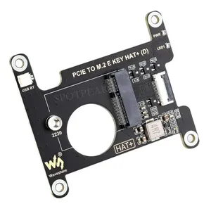 Adattatore PCIe a M.2 <span class=keywords><strong>E</strong></span> Key NGFF USB personalizzato per Raspberry <span class=keywords><strong>Pi</strong></span> 5 per BE200/AX210/AX200/RTL8822CE - Product Image 2