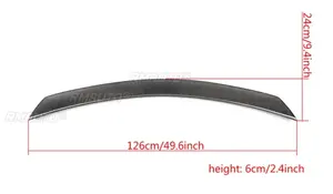 Aileron de coffre arrière pour Mercedes Benz W204 C204 Coupé C180 C200 C250 C300 C63 AMG 2007-2013 - Product Image 6