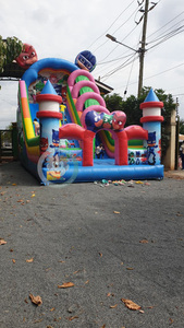 Thương hiệu thiết kế mới <span class=keywords><strong>Inflatable</strong></span> <span class=keywords><strong>Bouncer</strong></span> trượt thương mại lâu đài bouncy với <span class=keywords><strong>Slide</strong></span> - Product Image 2