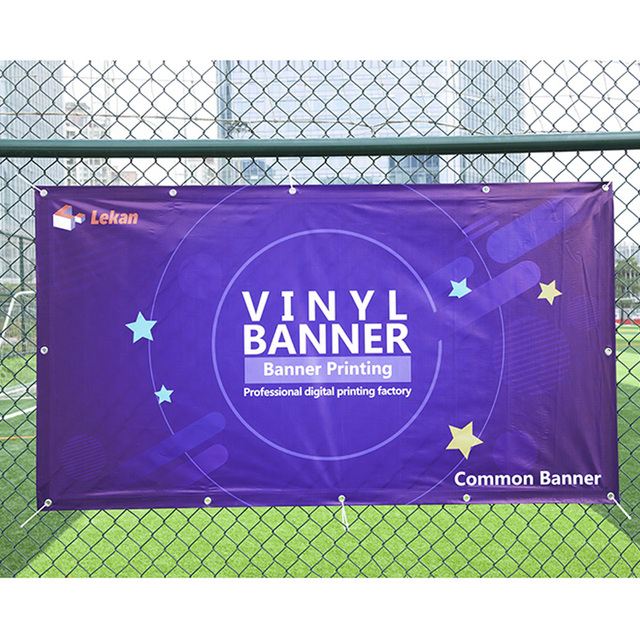 Custom Made Stage Backdrop Signs Hanging Outdoor Waterproof Advertising Event Fence Vinyl Banner