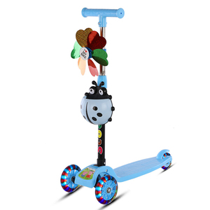 Hot Sale <strong>Electric</strong> <strong>Scooter</strong> with Four PVC Wheels Kids Kick <strong>Scooter</strong> <strong>for</strong> 2-8 <strong>Years</strong> <strong>Old</strong> PU Material Foot Pedal <strong>Scooter</strong> <strong>for</strong> Children - Product Image 1