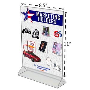 Giá Trưng Bày Bảng Hiệu Lều Bằng <span class=keywords><strong>Acrylic</strong></span> 8.5X11 Inch Giá Đỡ Khung Mặt Bàn - Product Image 3
