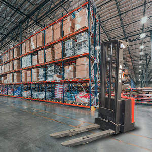 1500 किलोग्राम 2000 किलोग्राम वाल्की इलेक्ट्रिक पैलेट स्टेकर के साथ स्टडल लेग एडजस्टेबल फोर्क लीड एसिड/लिथियम-आयन बैटरी 3-6 मीटर फोर्क ऊंचाई - Product Image 4