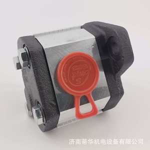 ปั๊มไฮดรอลิกเกียร์ Ma Zuqi รุ่น GHP1A D 2 แบบยึดหน้าแปลน ขับเคลื่อนด้วยไฟฟ้า ปริมาณการไหลคงที่ 24V หมุนตามเข็มนาฬิกา - Product Image 4