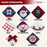 Chaussettes de Noël personnalisées, assortiment multipack, lot économique, vente en gros, directement de l'usine, conception gratuite, marque privée