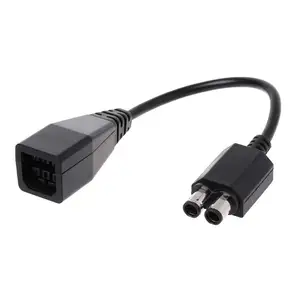 适用于Xbox 360至Xbox 360超薄2端口交流电源适配器传输连接器适配器转换器电缆