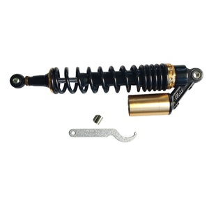 Par de Amortiguadores de Aire de 400 mm 15 3/4'' para Yamaha YFZ 450 <span class=keywords><strong>Raptor</strong></span> <span class=keywords><strong>660</strong></span> 700 Banshee, Universal para Moto, <span class=keywords><strong>ATV</strong></span>, UTV y Go-Kart - Product Image 3