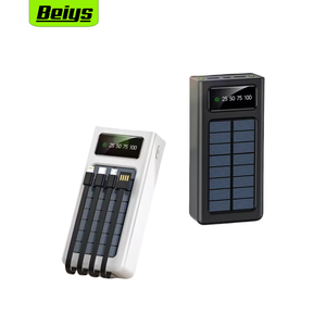 Vente <span class=keywords><strong>en</strong></span> gros portable de voyage avec câble double port d'entrée USB double banque d'énergie solaire haute capacité 30000mah - Product Image 1