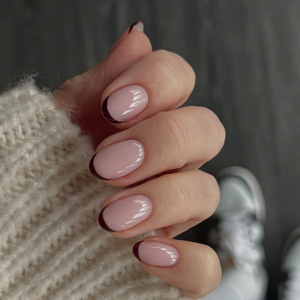 24 <span class=keywords><strong>Uñas</strong></span> Postizas Francesas Cortas Cuadradas, Sencillas y Modernas, con Adhesivos ABS, Kit de Herramientas, Suministros para <span class=keywords><strong>Uñas</strong></span> al por Mayor, Baratos - Product Image 3