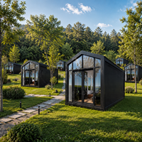 Solution de maison modulaire préfabriquée isolée à installation rapide et abordable pour les communautés résidentielles modulaires
