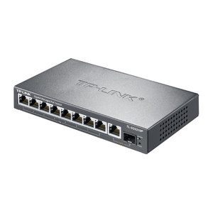 Commutateur réseau TP-LINK TL-SG2210P Full Gigabit à gestion cloud, 8 ports PoE avec surveillance, ports SFP/RJ45 et port réseau - Product Image 1