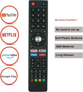 Telecomando sostitutivo per JVC RM-C3367 LT-50KC508 50\" Smart 4K UHD <span class=keywords><strong>Android</strong></span> <span class=keywords><strong>TV</strong></span> [Senza funzione vocale] - Product Image 1