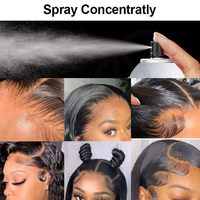Luxfume Colle à dentelle à séchage rapide et tenue extrême, Spray de fusion pour perruques Lace Front, Marque privée