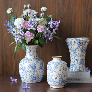 OEM Factory Direct Price Custom Home Decoration Dried Flower Arrangement Floor Porcelain <strong>Vases</strong> - Product Image 6