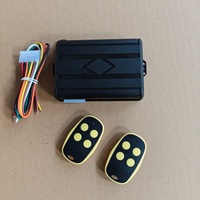 YET404PC-X 4 Kanallı 433Mhz/315Mhz DC12V/24V Kontrol Solenoid Valf Kiti Garaj Kapısı Açacağı 1 Alıcı 2 Kumanda Hava Süspansiyonu