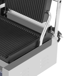 Nieuwe elektrische tafelmodel <span class=keywords><strong>panini</strong></span> grillmachine, volautomatisch, rookvrij, voor gegrild vlees, met streepcontactgrill, hoge voedingskwaliteit - Product Image 5
