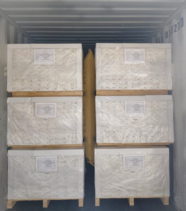 Witgeprimed Zachthout Branddeur Voering - Product Image 6