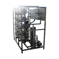 Pabrik Desalinasi Air Payau 5T/H Sistem Filtrasi Air Industri Mesin Reverse Osmosis untuk Irigasi Pertanian