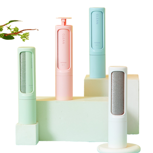 Wholesale Cats Dogs Pet Hair Remover Brush Custom Self Cleaning Grooming Reusable Pet Hair Remover Roller