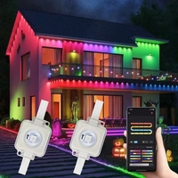 Promotion Spéciale : Lumières de Noël Extérieures Luxueuses à Marketing Direct 24V 15m UKCA SAA CE ROHS RGB Projecteurs sur Rail