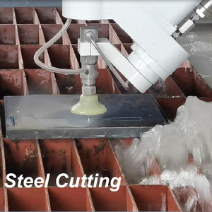 Hualong stonemachinery 5 trục áp lực cao mài mòn máy bay phản lực nước CNC gạch đá cẩm thạch Hydro bằng tia nước Máy cắt đá để bán - Product Image 2