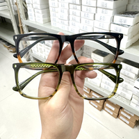 Montures de lunettes de lecture 2026 en acétate multicolores à monture complète, stock mixte, montures optiques tendance unisexe pour adultes