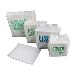 WIP-0609 Series Polyester Cellulose Wiper Lint free Sheet Portable Non Woven Wipes for cleanroom