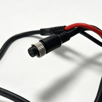 Cable de prueba Kelvin para medición de resistencia interna de baterías, con clip M12 de 4 pines, para baterías 18650, para medir voltaje y resistencia.