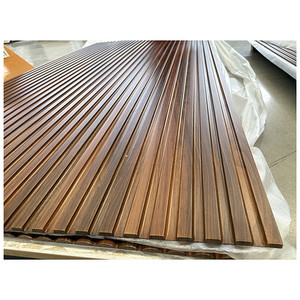 Linh hoạt 3D sóng trắng sơn lót tấm Tường <span class=keywords><strong>MDF</strong></span> uốn tấm <span class=keywords><strong>pattern</strong></span> Panels - Product Image 1