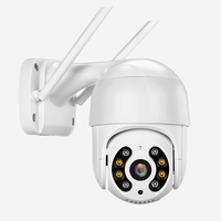 Caméra WiFi Pan Tilt ICSEE 3MP 4MP 8MP avec audio bidirectionnel, micro intégré, vision nocturne, détection de mouvement, enregistrement cloud, carte TF, IP65