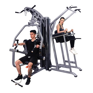 Mesin Smith multifungsi, stasiun Gym kebugaran 3 stasiun - Product Image 1