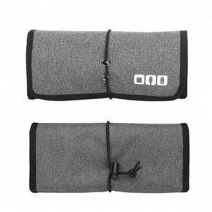 Bolsa Organizadora de Cables para Accesorios Electrónicos, Bolsa de Almacenamiento de Cables USB para Dispositivos Digitales, Organizador de Viaje - Product Image 1