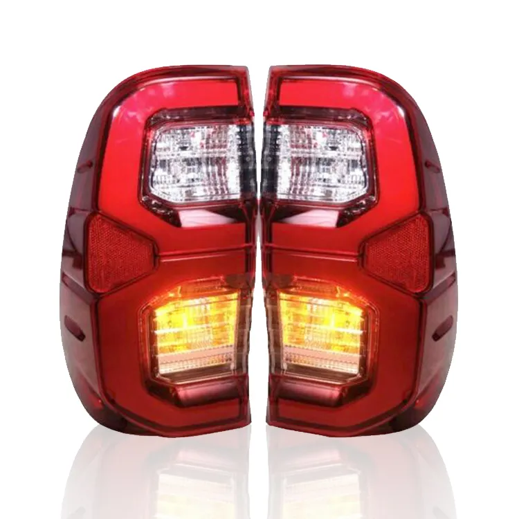 4 Function Brake Reverse Taillight OEM Tail Light Led Rear Lamps Tail Lights Tail Lamp For Toyota Hilux Revo Rocco 2021