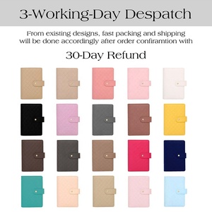 Meilleure vente A6 matelassé Budget classeur planificateur personnalisable or-anneau <span class=keywords><strong>en</strong></span> <span class=keywords><strong>cuir</strong></span> Document argent organisateur mouche feuille Ins 6 motif <span class=keywords><strong>sac</strong></span> - Product Image 3