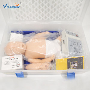 Simulateur avancé de réanimation infantile, mannequin de formation en RCP, équipement de formation aux premiers secours - Product Image 4