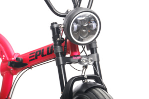 Fantas-bike 750W Bicicletta <span class=keywords><strong>Elettrica</strong></span> Pieghevole a Sospensione Completa con Pneumatici Fat da 20 Pollici per Neve con Ammortizzatore per Adulti - Product Image 2