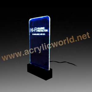 Exhibidor Acrílico LED Personalizable, Soporte Publicitario Acrílico con Iluminación LED - Product Image 2