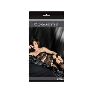 TD Coquette pizzo giarrettiera cintura maschera per il viso e imbracatura per le gambe Sexy decorazione di nozze - Product Image 2