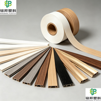 Bande de chantournage en PVC et ABS écologique pour le bordage de meubles, vente en gros usine