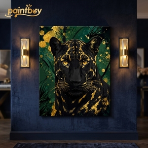 Peintures acryliques dorées Paintboy pour <span class=keywords><strong>peinture</strong></span> par <span class=keywords><strong>numéros</strong></span> DIY, décoration de hall d'hôtel - Product Image 3