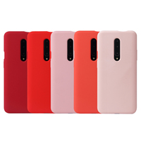Oneplus — coque arrière pour téléphone portable, en Silicone liquide, 15 couleurs, étui pour oneplus 7/ 7Pro/7T/7T Pro, nouveauté 2020