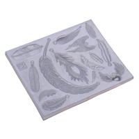 YS Wing Federn Silikon form Küchen harz Backwerk zeug DIY Kuchen Gebäck Fondant Form Schokolade Dessert Spitze Dekoration Zubehör