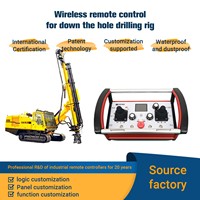 Mando hidráulico , válvula direccional de 4 palancas, kits de control remoto inteligente de radio de grúa de camión