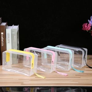 For Fashionable Customizable Waterproof Transparent PVC Zipper Travel Storage <b>Bag</b> Model 866hc for <b>Bag</b> - Product Image 3