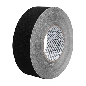 2-unità scatola di 18m rotolo 50mm nero nastro abrasivo antiscivolo per accessori per pavimenti - Product Image 1
