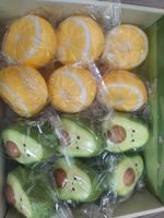 Jouet Squishy Fruité Adorable : Avocat, Citron – Jouet Anti-Stress à Rebond Lent, Doux et Moelleux, Idéal pour Cadeau, Décoration ou Faveur de Fête
