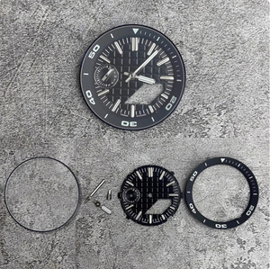 Aksesoris Modifikasi Original Custom, Kit Kaca Safir, Suku Cadang Jam Tangan, Dial Tembaga Bercahaya, Jarum Penunjuk, Cincin Dalam untuk GA2100 - Product Image 1